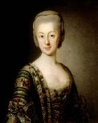 Alexander Roslin Portrait of Sophia Magdalena of Denmark oil painting artist